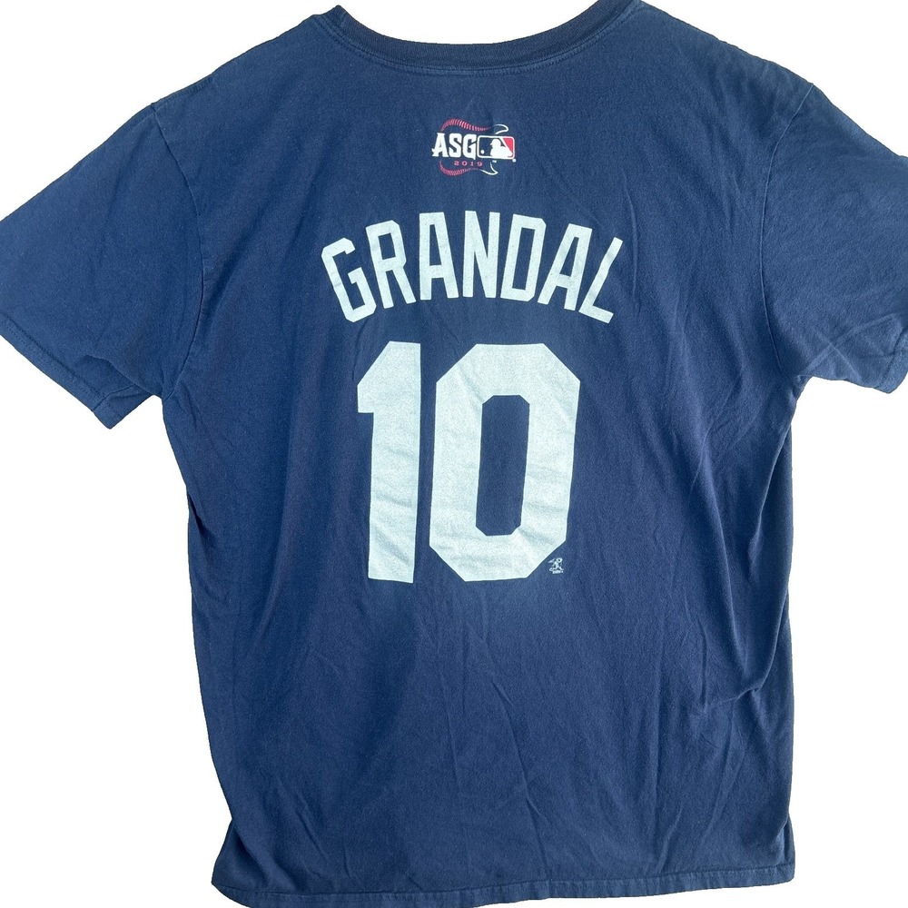 2019 All Star Game National League Yasmani Grandal T-Shirt Mens Large MLB